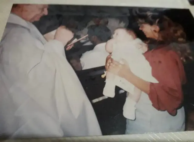 Primeira foto do Batismo